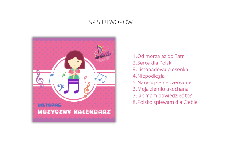 Tęczowa Muzyka - płyta CD listopad